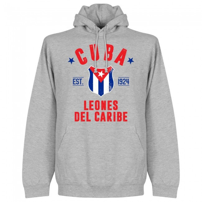 Cuba Established Hoodie - Grey
