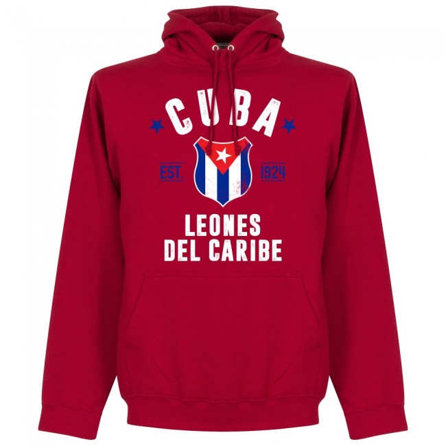Cuba Established Hoodie - Red