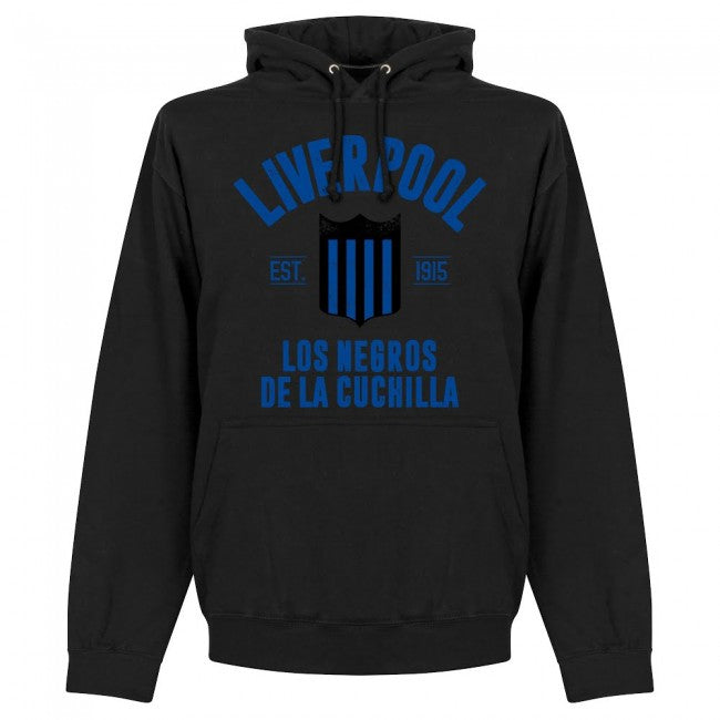 Liverpool Montevideo Established Hoodie - Black