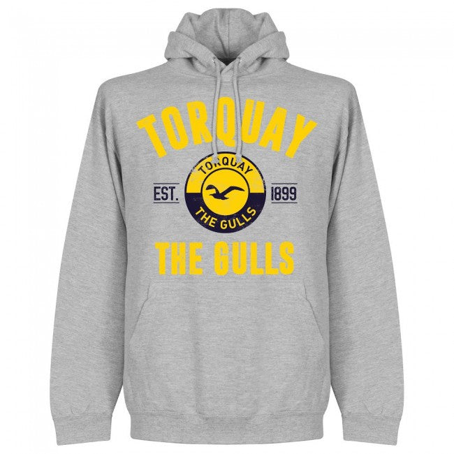 Torquay Established Hoodie - Grey