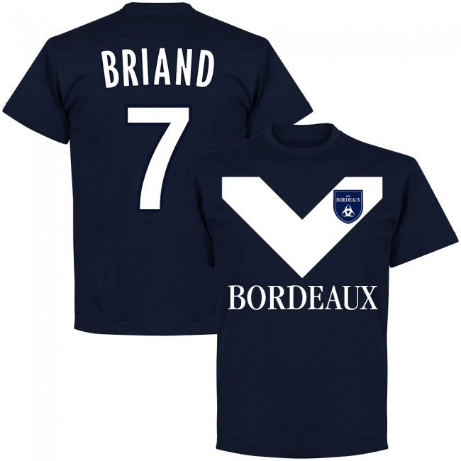 Bordeaux Briand 7 Team T-Shirt - Navy