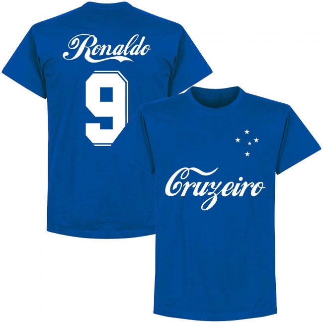 Cruzeiro Team Ronaldo 9 T-shirt - Royal