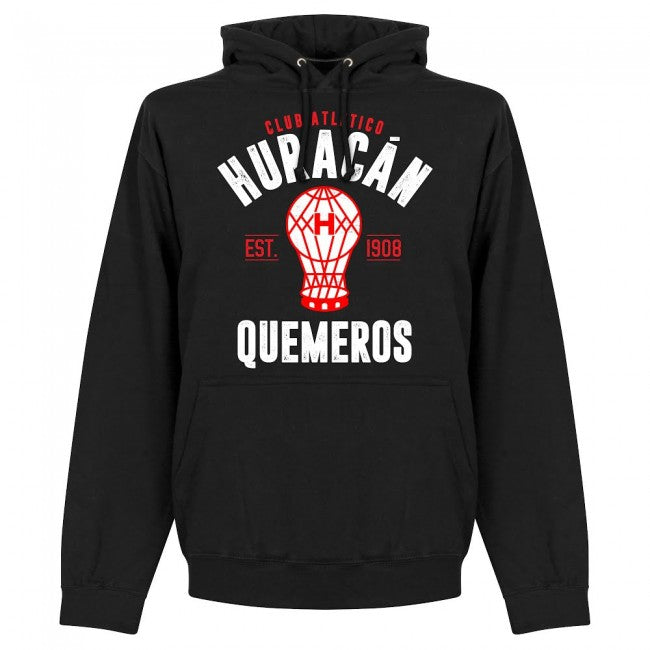 Huracan Established Hoodie - Black