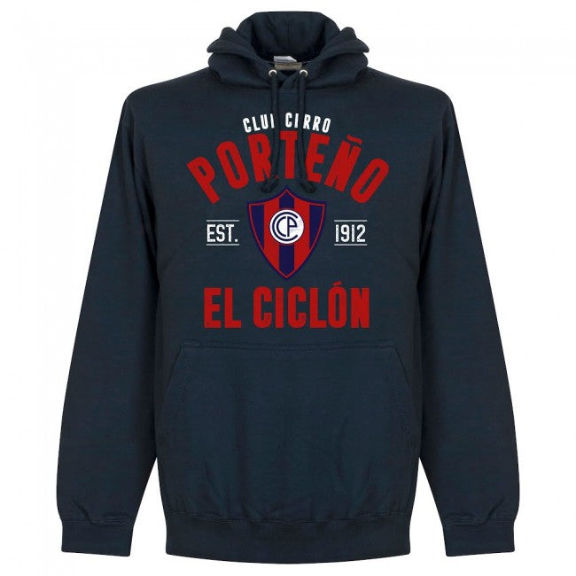 Cerro Porteno Established Hoodie - Navy