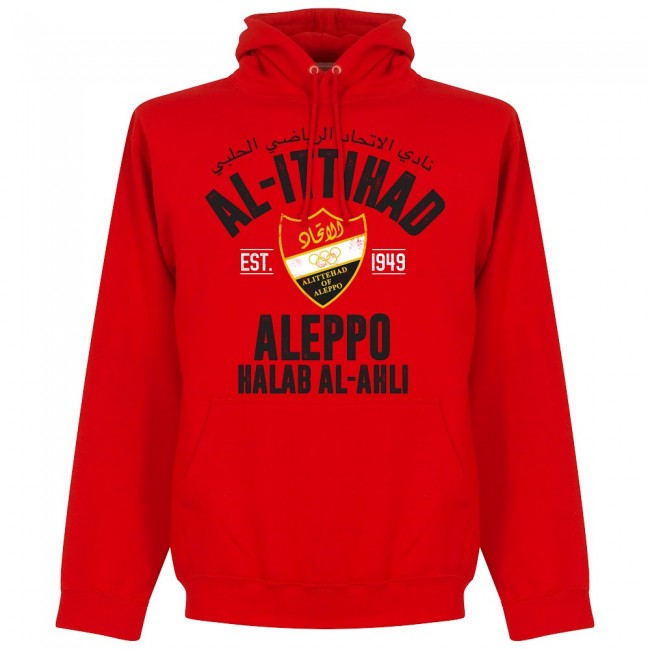 Al-Ittihad Established Hoodie - Red