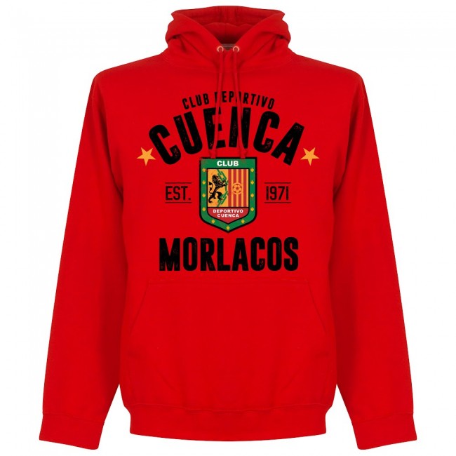 Deportivo Cuenca Established Hoodie - Red