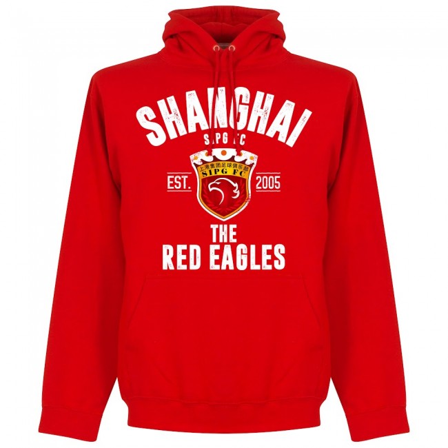 Shanghai SIPG Established Hoodie - Red