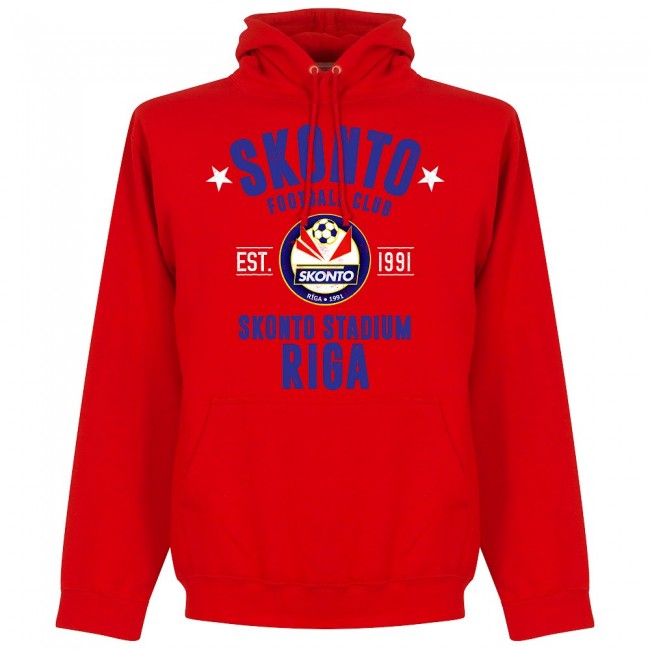 Skonto Riva Established Hoodie - Red