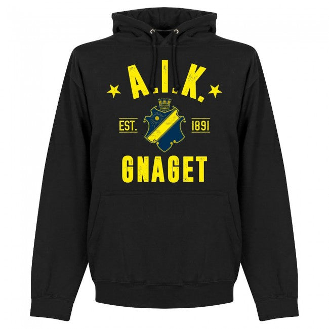 AIK Established Hoodie - Black