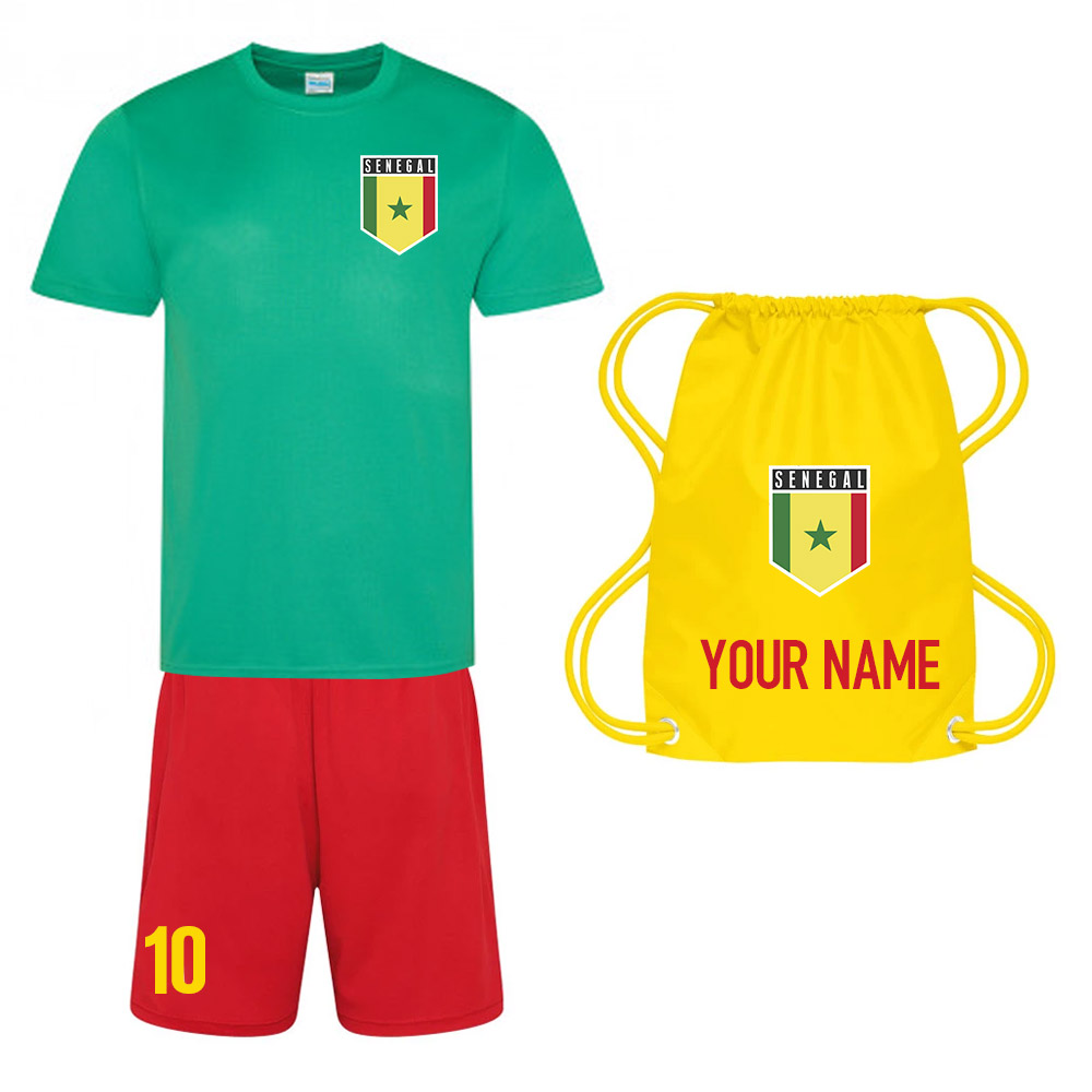 Personalised Senegal Training Kit Package