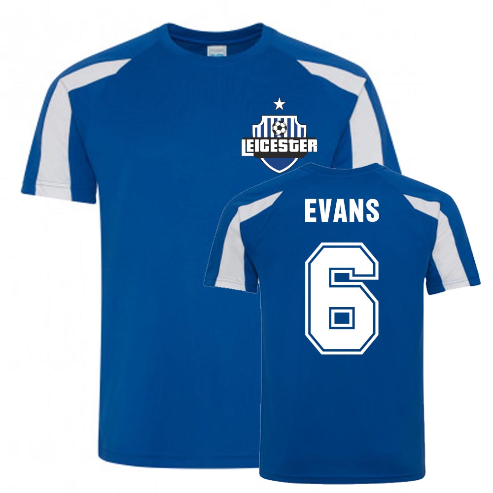 Jonny Evans Leicester City Sports Training Jersey (Blue)