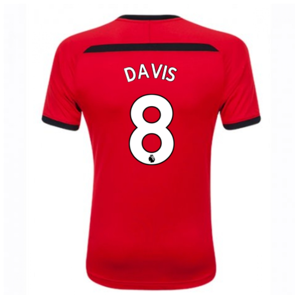 2018-2019 Southampton Home Football Shirt (Davis 8) - Kids