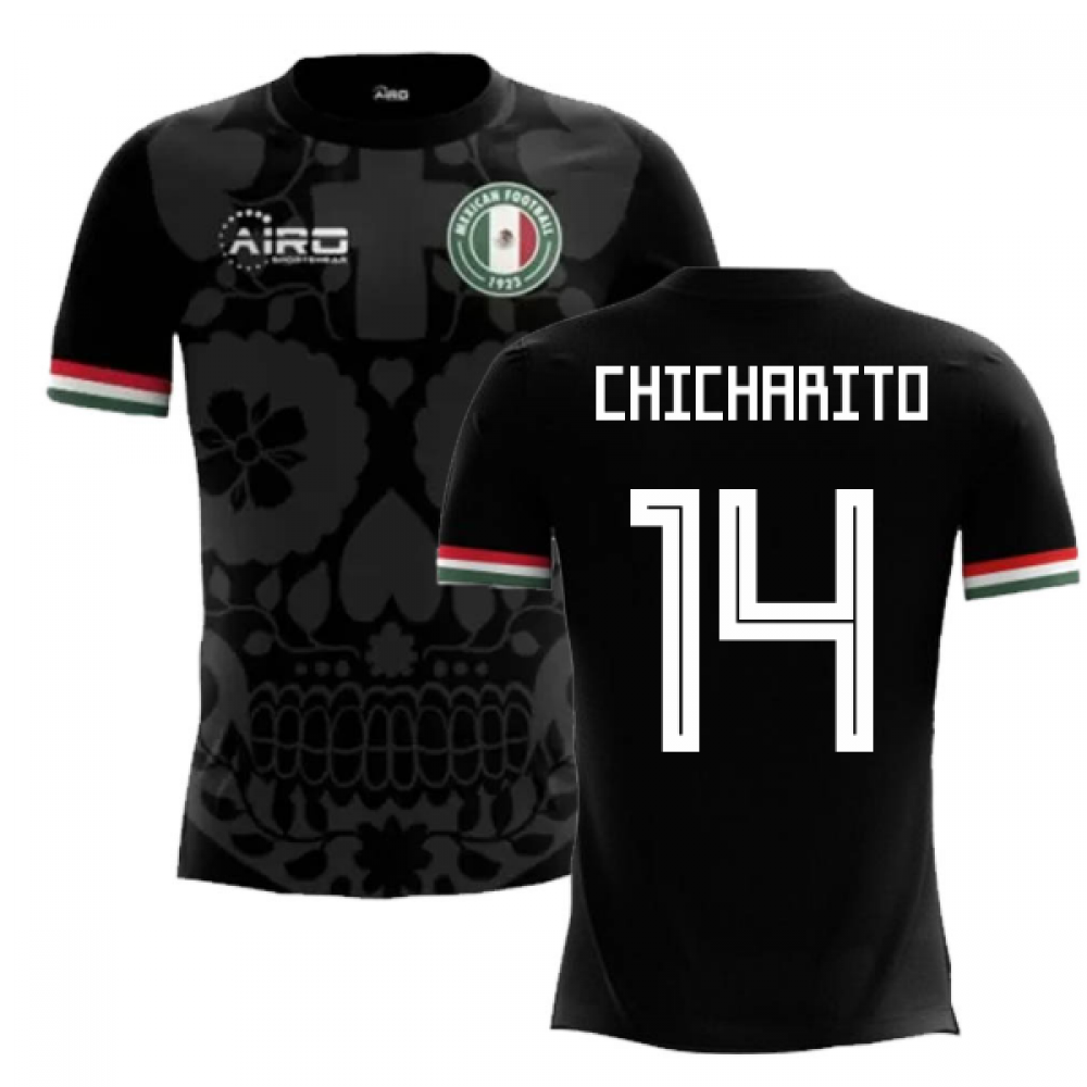 2024-2025 Mexico Third Concept Football Shirt (Chicharito 14) - Kids