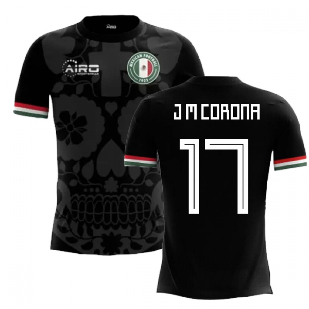 2024-2025 Mexico Third Concept Football Shirt (J M Corona 17) - Kids