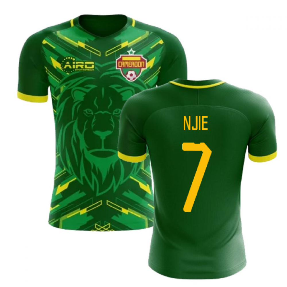 2024-2025 Cameroon Home Concept Football Shirt (Njie 7) - Kids