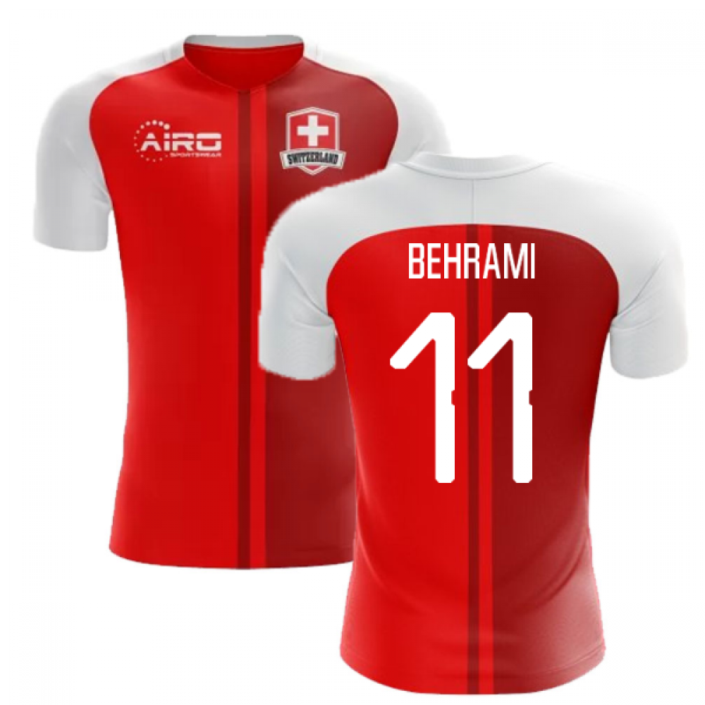 2024-2025 Switzerland Home Concept Football Shirt (Behrami 11) - Kids