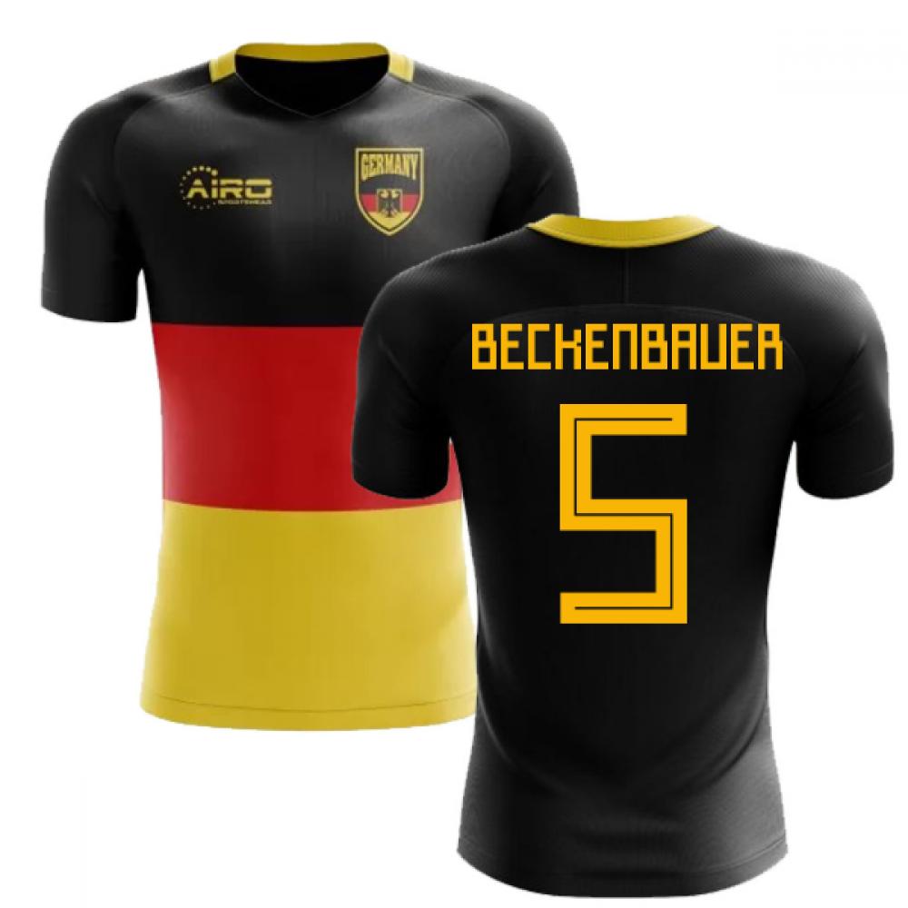 2024-2025 Germany Flag Concept Football Shirt (Beckenbauer 5) - Kids