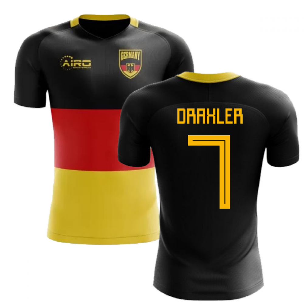 2024-2025 Germany Flag Concept Football Shirt (Draxler 7) - Kids