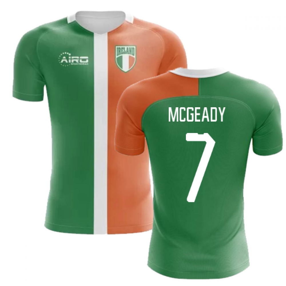 2024-2025 Ireland Flag Concept Football Shirt (McGeady 7) - Kids