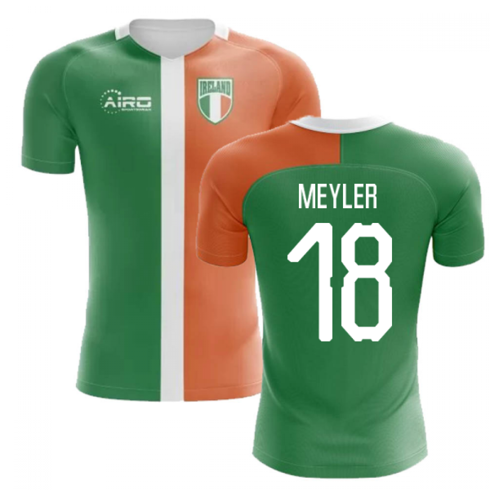 2024-2025 Ireland Flag Concept Football Shirt (Meyler 18) - Kids