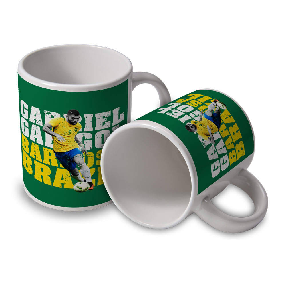 Gabriel Barbosa Brazil Player Mug