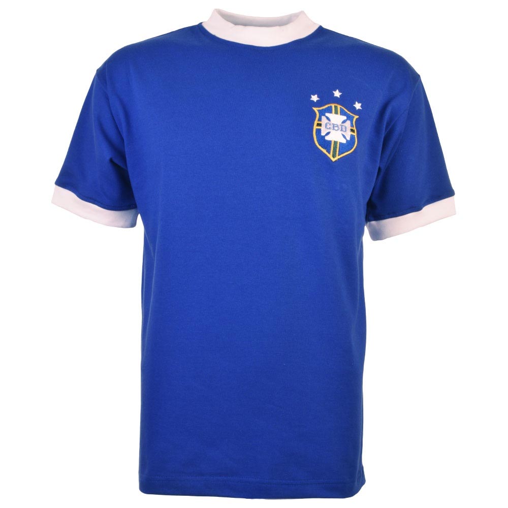 Brazil 1974 World Cup Retro Football Shirt