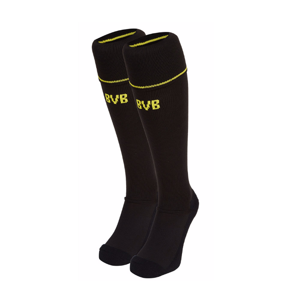 2017-2018 Borussia Dortmund Away Puma Socks (Black)