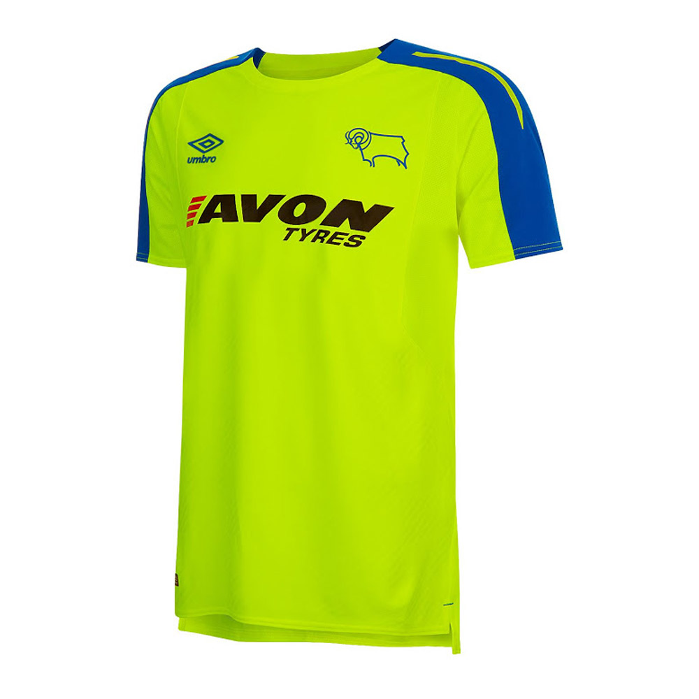 2017-2018 Derby County Away Football Shirt