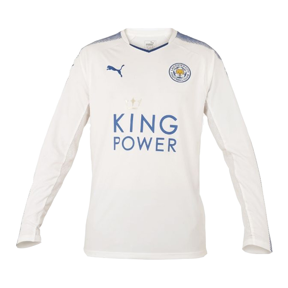 2017-2018 Leicester Puma Third Long Sleeve Football Shirt