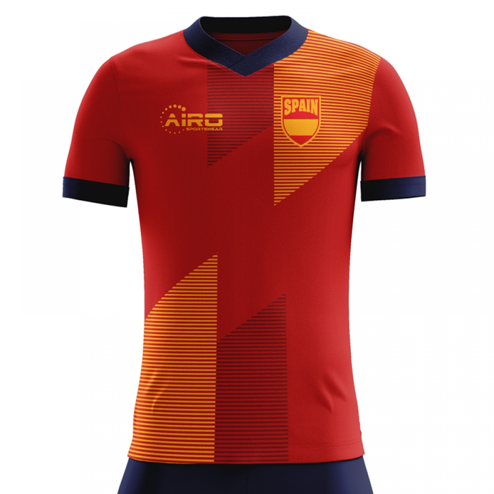 2024-2025 Spain Home Concept Football Shirt - Baby