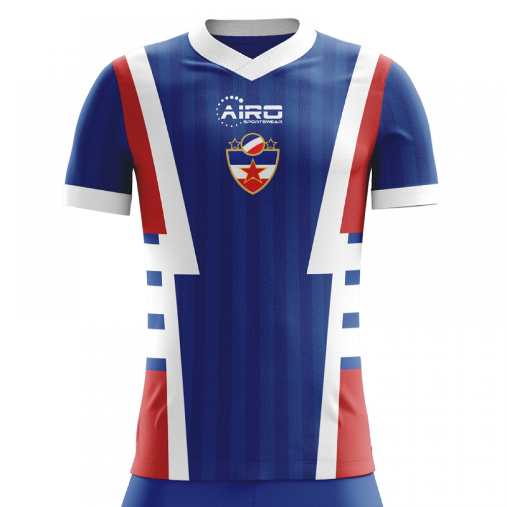 2024-2025 Yugoslavia Home Concept Football Shirt - Womens