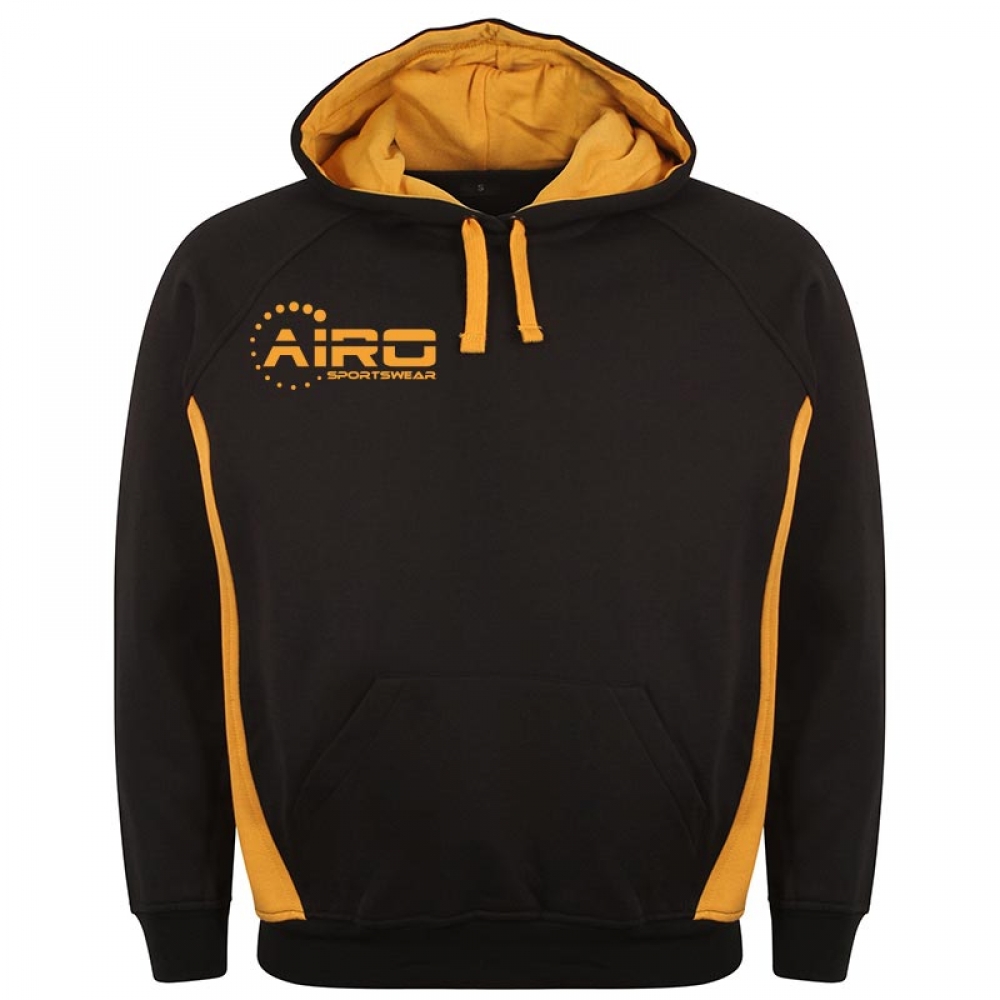 Airo Sportswear Team Hoody (Black-Amber)