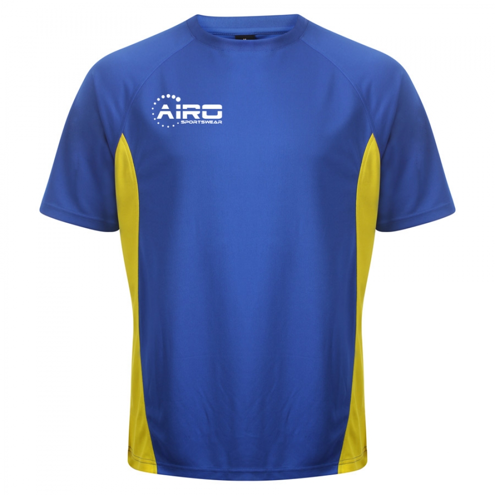 Airo Sportswear Player Training Tee (Royal-Yellow)