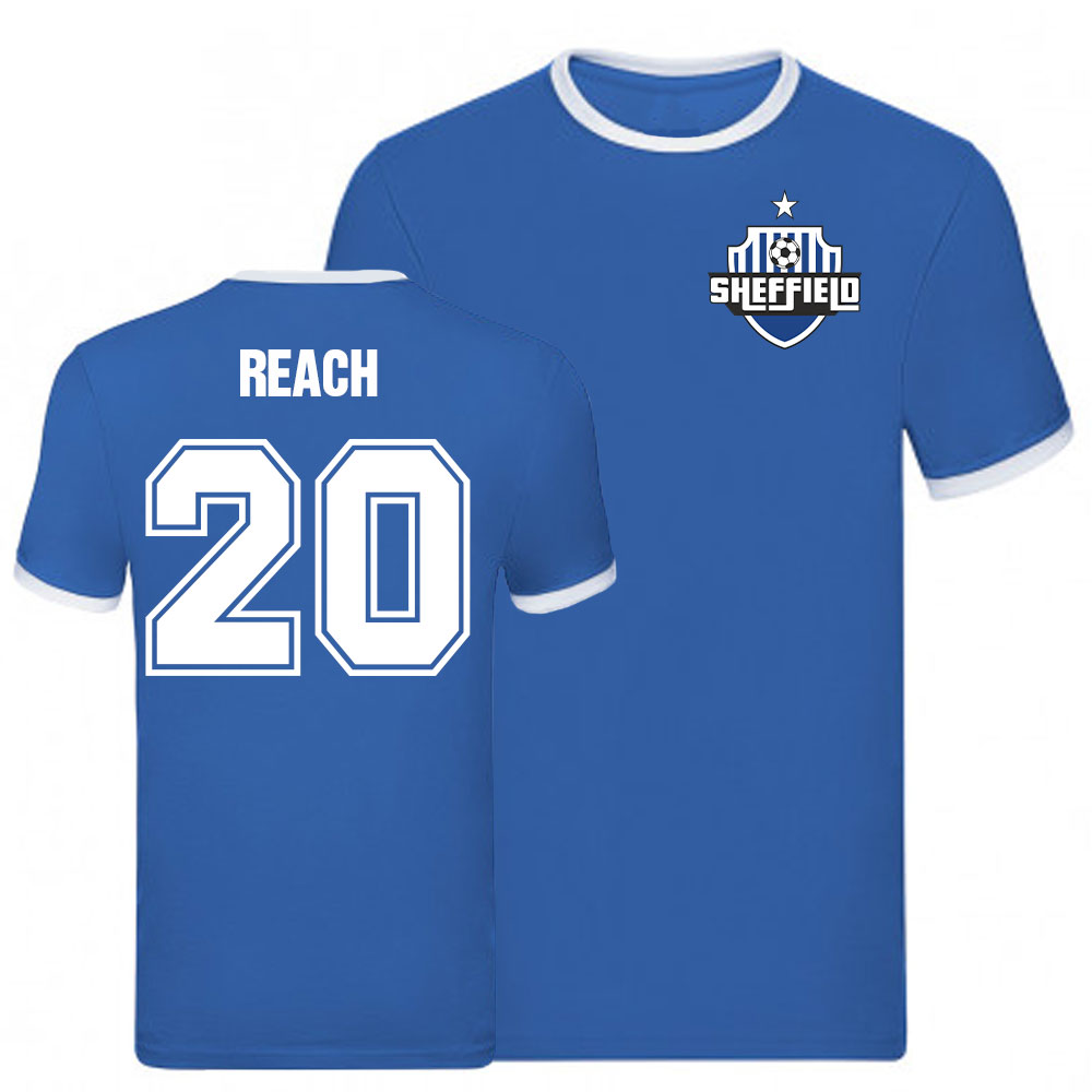 Adam Reach Sheffield Wednesday Ringer Tee (Blue)