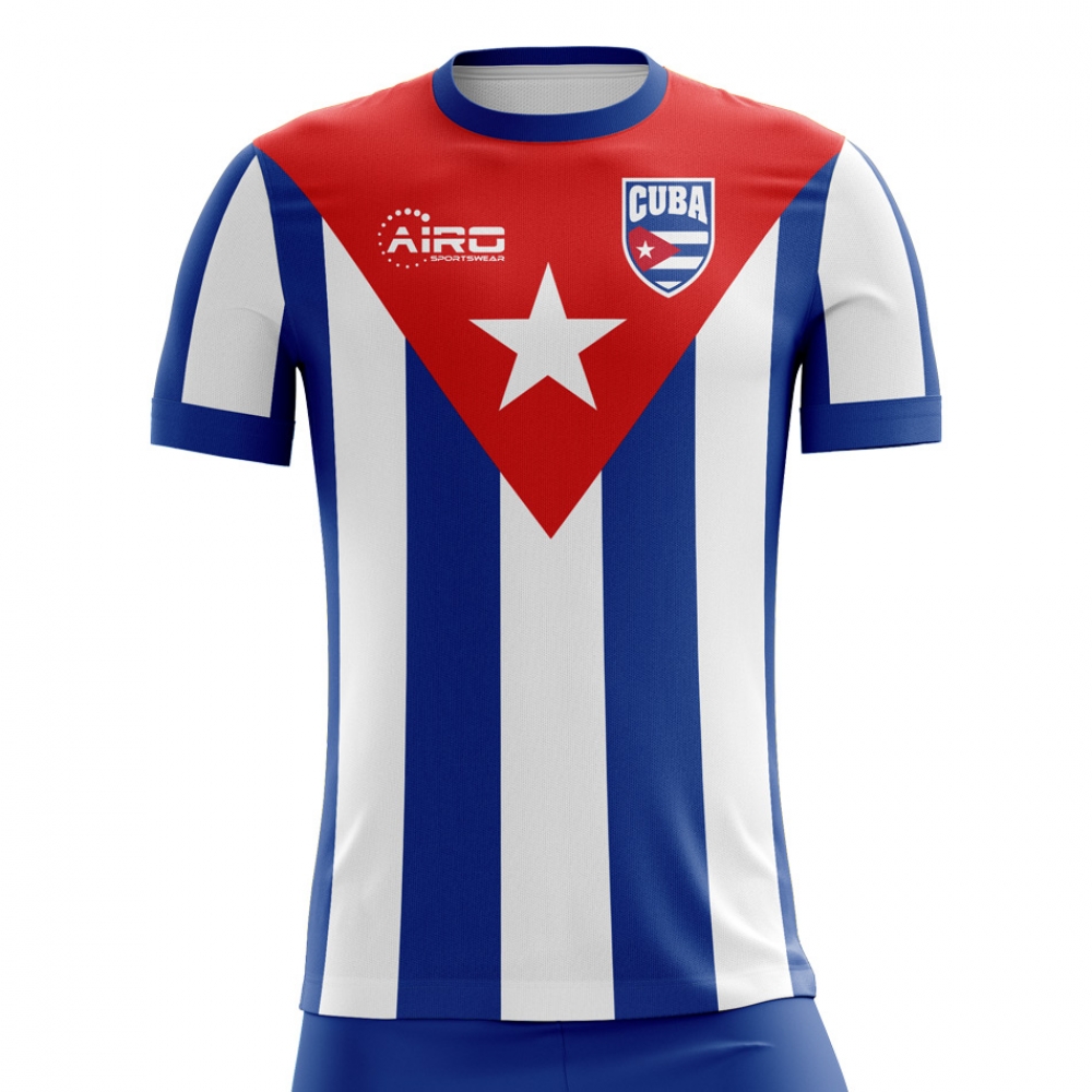 2024-2025 Cuba Home Concept Football Shirt - Baby