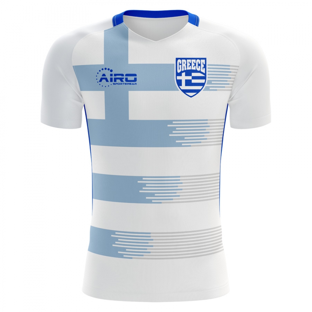 2025-2026 Greece Home Concept Football Shirt (Kids)