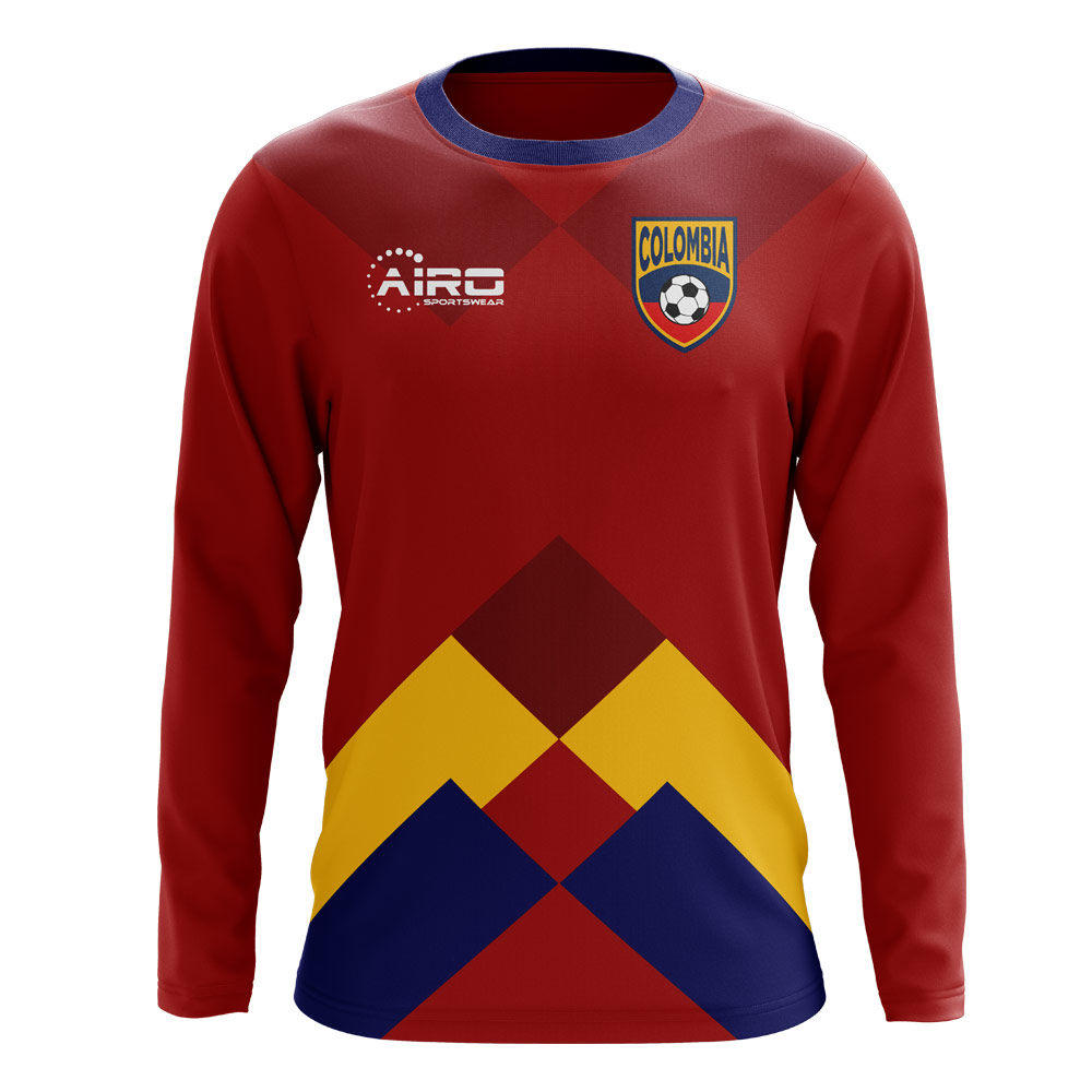 2024-2025 Colombia Long Sleeve Away Concept Football Shirt