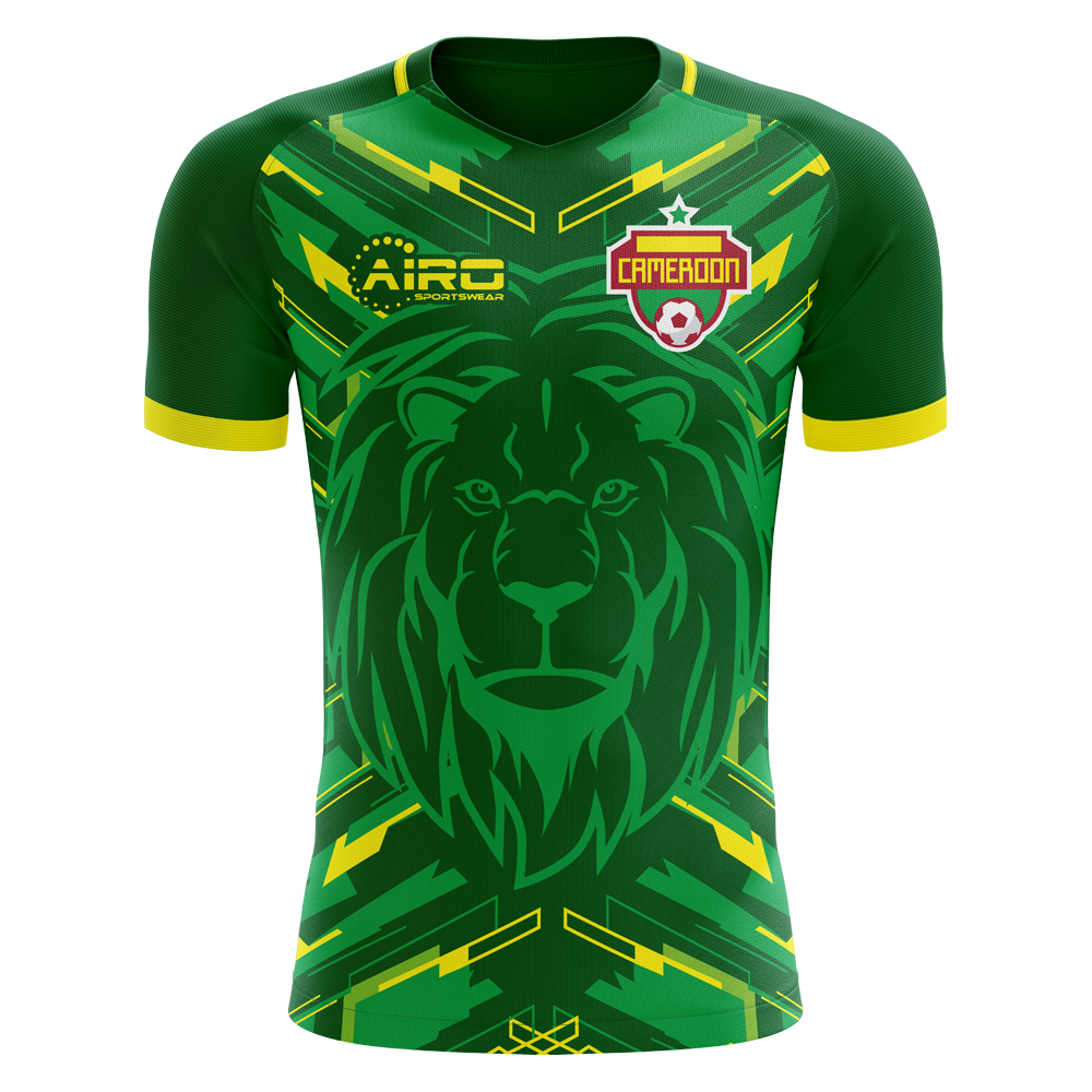 2024-2025 Cameroon Home Concept Football Shirt - Womens