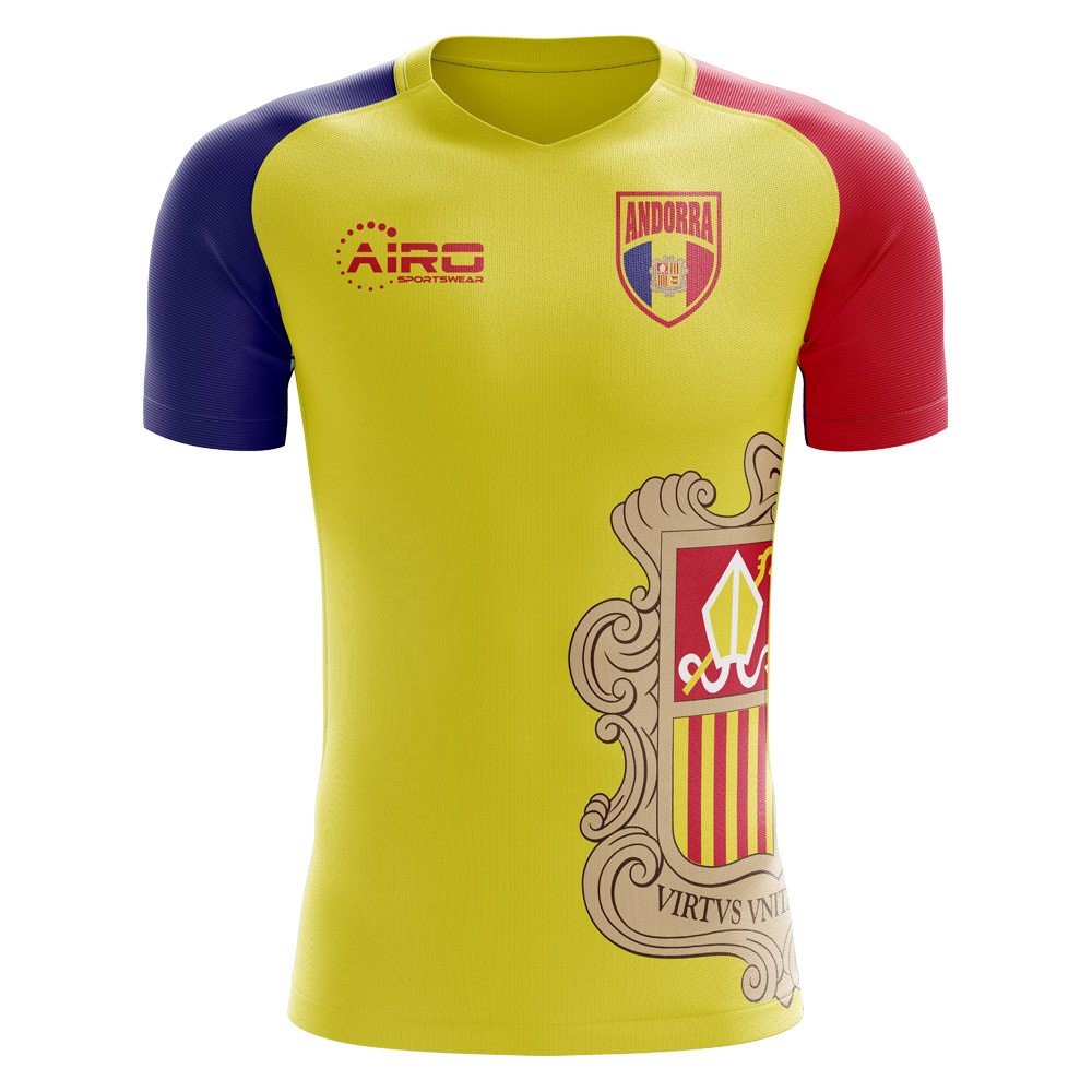 2024-2025 Andorra Home Concept Football Shirt - Baby