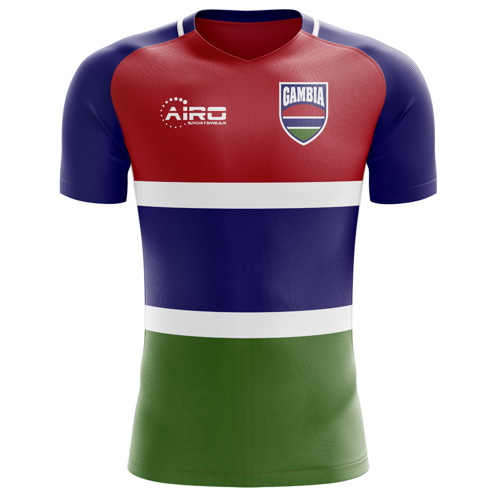 2024-2025 Gambia Home Concept Football Shirt - Womens