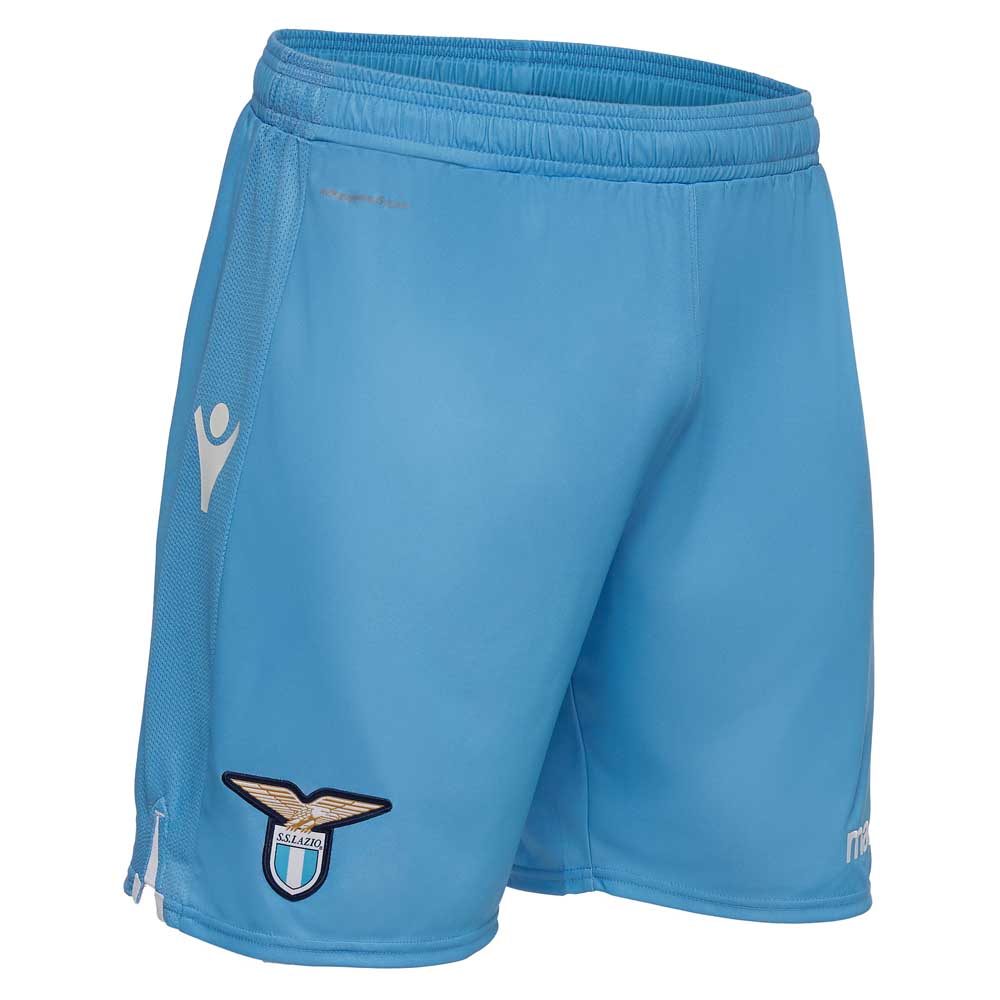 2018-2019 Lazio Macron Home Shorts (Blue) - Kids