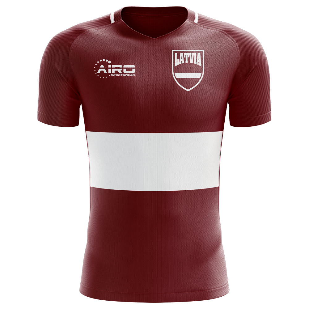 2024-2025 Latvia Home Concept Football Shirt - Baby