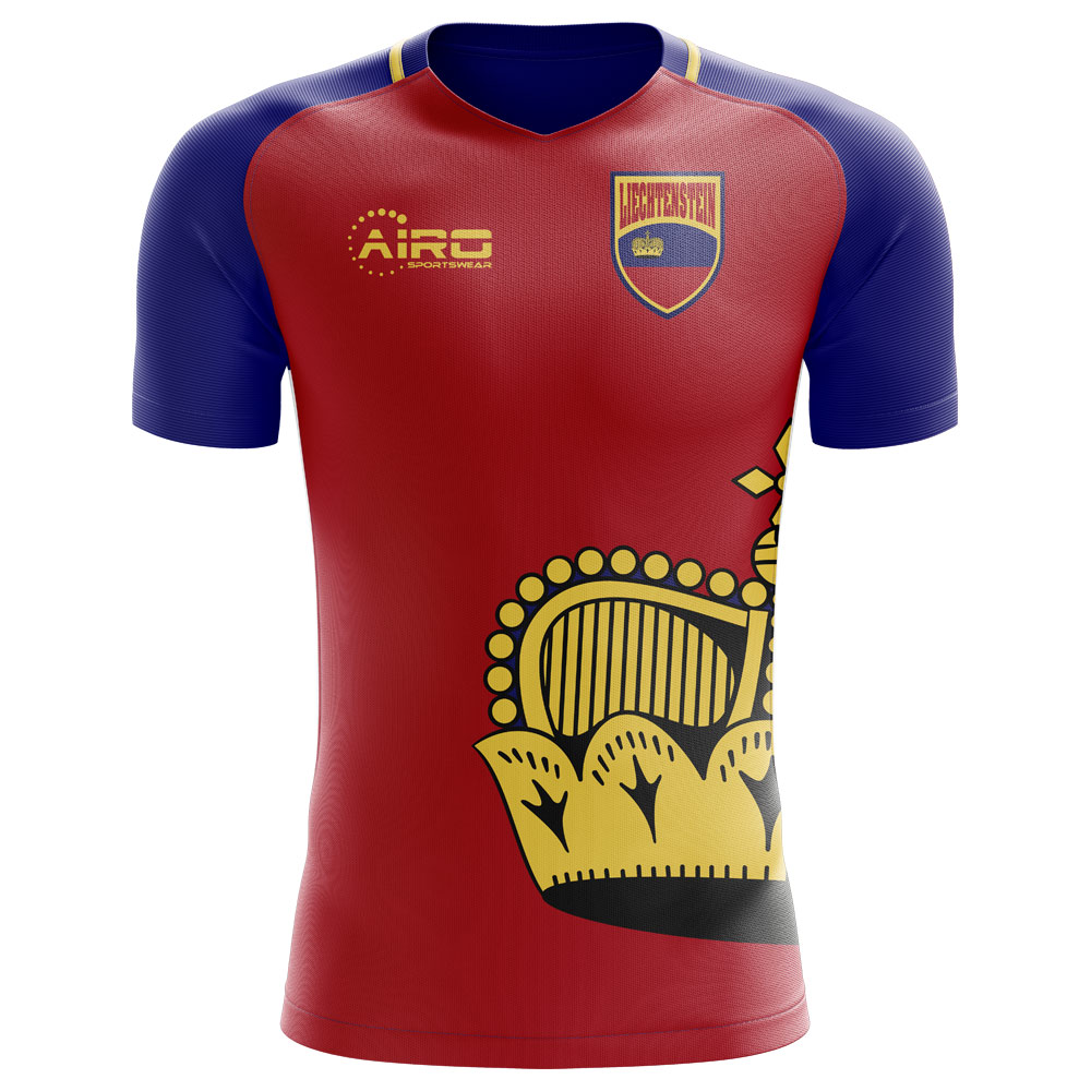 2024-2025 Liechtenstein Home Concept Football Shirt - Womens