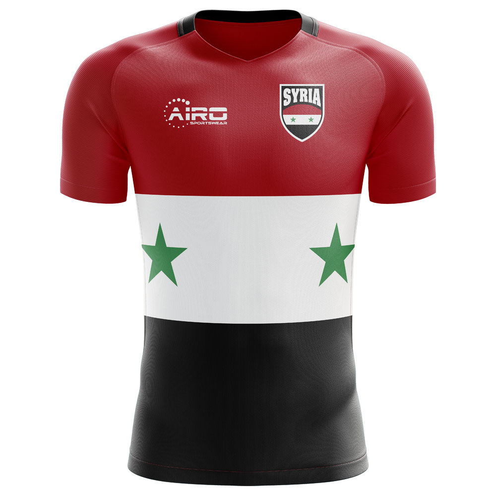 2024-2025 Syria Home Concept Football Shirt