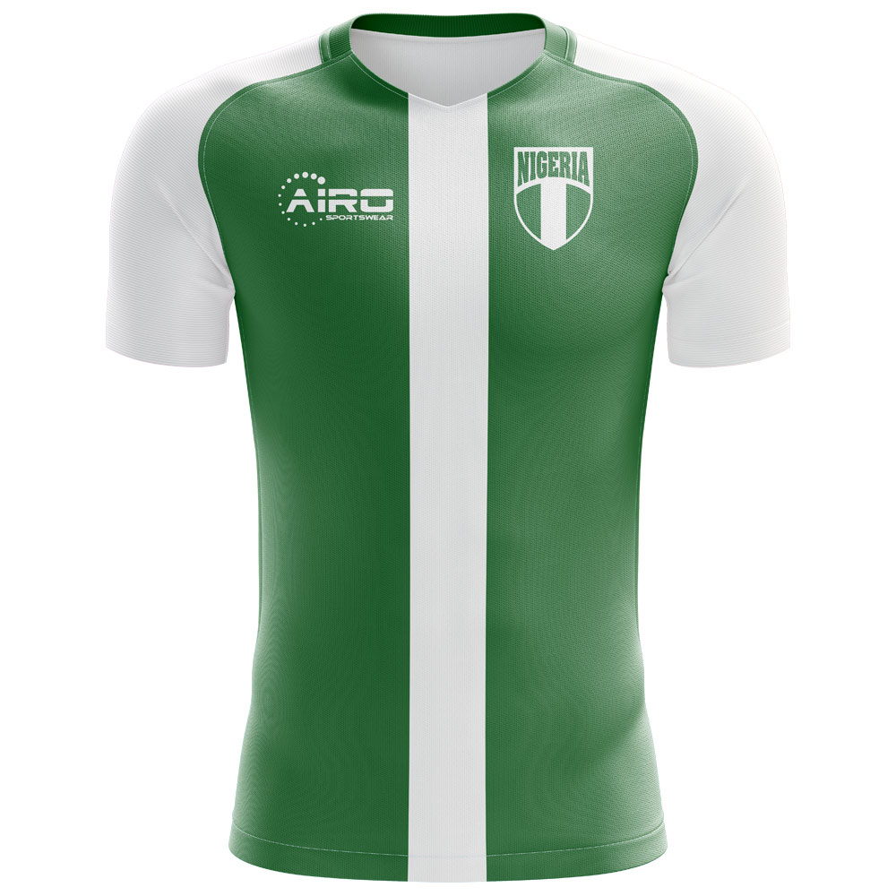 2024-2025 Nigeria Flag Home Concept Football Shirt - Baby