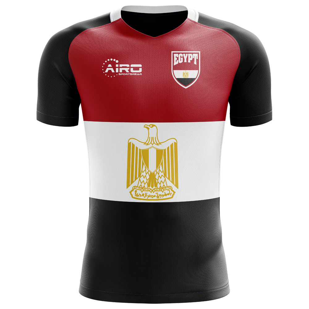 2024-2025 Egypt Flag Concept Football Shirt - Baby