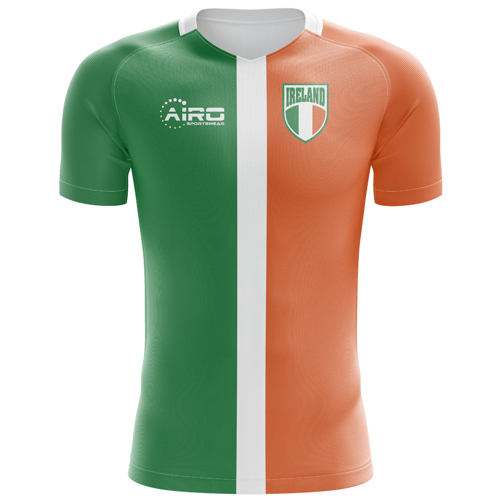 2024-2025 Ireland Flag Concept Football Shirt - Womens