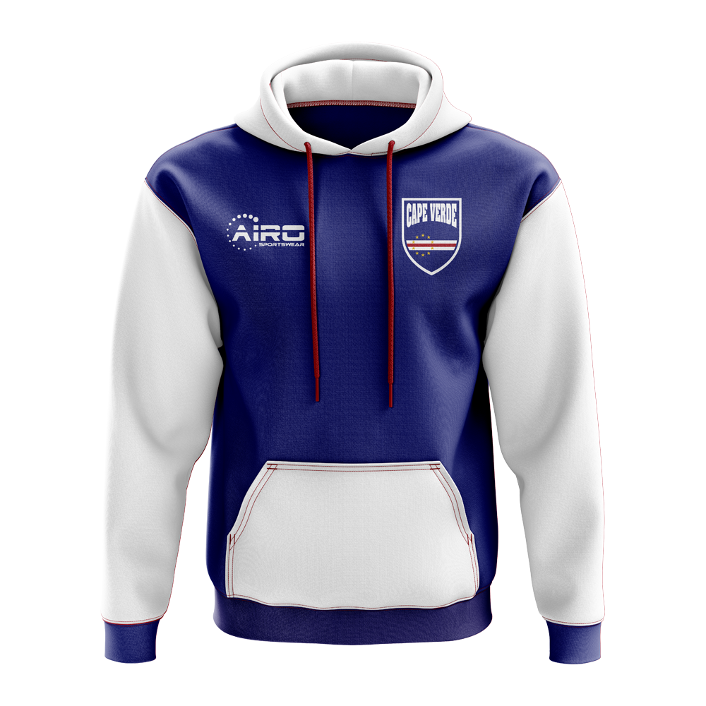 Cape Verde Concept Country Football Hoody (Blue)