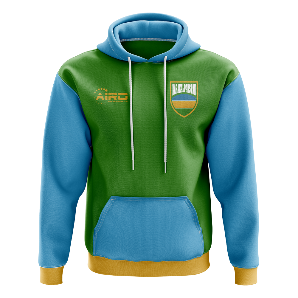 Karakalpakstan Concept Country Football Hoody (Green)