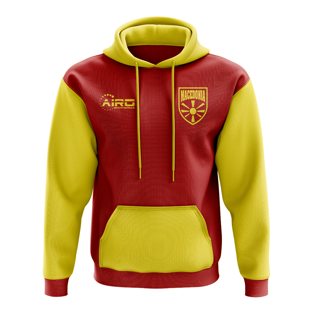 Macedonia Concept Country Football Hoody (Red)